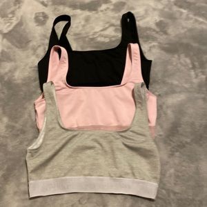 PINK sports bras
